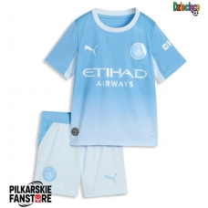 Tanie Strój piłkarski Manchester City Koszulka Podstawowej dla dziecięce 2026-27 Krótkie Rękawy (+ szorty)